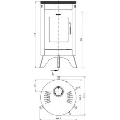 Wamsler Kaminofen City Schwarz 7 KW EEK: A+ 7 Wamsler Kaminofen City Schwarz 7 KW EEK: A+ -Heizgeräte 8483984 4432 9
