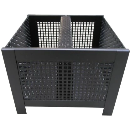 Lienbacher Pelletsbrennkorb Schwarz Beschichtet Eckig 3 Lienbacher Pelletsbrennkorb Schwarz Beschichtet Eckig