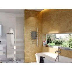 Nordholm Designheizkörper Shift 45 W Edelstahl Hochglanz