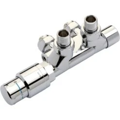 Nordholm Anschlussarmatur TwinReg® 500 Schwenkbar Chrom