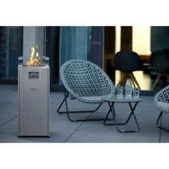 Buschbeck Terassenheizer Loungefeuer Malta Grau 7,5 KW -Heizgeräte 870675 4224 11