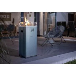 Buschbeck Terassenheizer Loungefeuer Malta Grau 7,5 KW -Heizgeräte 870675 4224 14