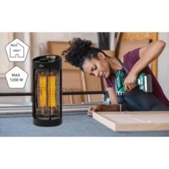 Suntec Carbon-Heizstrahler Heat Ray Carbon Tower 1200 OSC -Heizgeräte 872827 1599 7