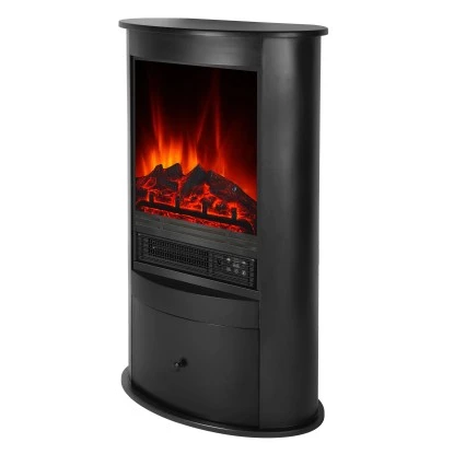 EL Fuego Elektrokamin Wien II Schwarz 3 EL Fuego Elektrokamin Wien II Schwarz