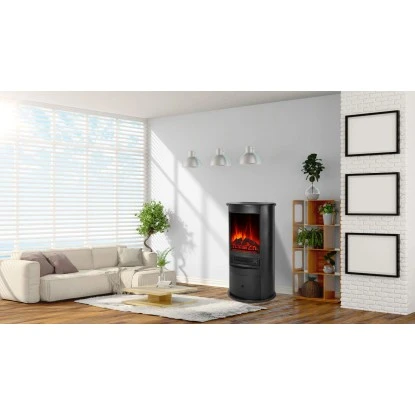 EL Fuego Elektrokamin Wien II Schwarz 18 EL Fuego Elektrokamin Wien II Schwarz – Bild 16