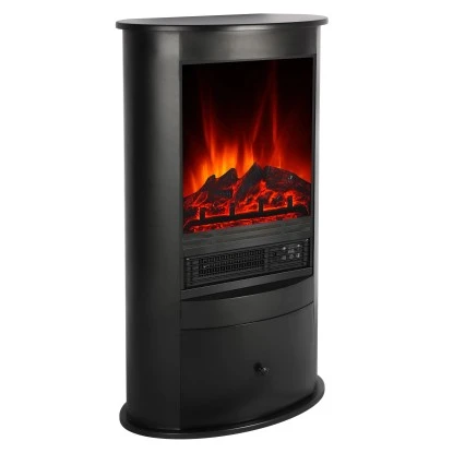 EL Fuego Elektrokamin Wien II Schwarz 4 EL Fuego Elektrokamin Wien II Schwarz – Bild 2