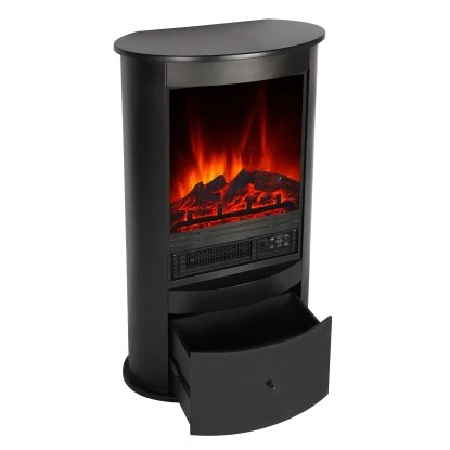 EL Fuego Elektrokamin Wien II Schwarz 7 EL Fuego Elektrokamin Wien II Schwarz – Bild 5