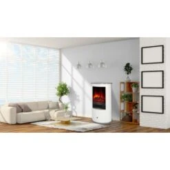 EL Fuego Elektrokamin Wien II Weiß -Heizgeräte 888187 2240 14