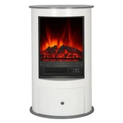 EL Fuego Elektrokamin Wien II Weiß -Heizgeräte 888187 2240 3