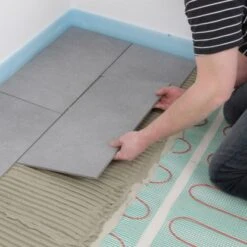 Perobe Elektrische Fußbodentemperierung 230 Volt Heizmatte 10 M² -Heizgeräte 889930 3434 05