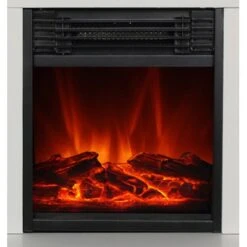 El Fuego Elektrokamin Malmö Weiß 900/1800 W Regelbar -Heizgeräte 8 2240 AY0630 Detailfoto 7