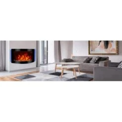 El Fuego Elektrokamin Davos (Zürich 2.0) Schwarz LED-Beleuchtung Dimmbar 2 KW 17 El Fuego Elektrokamin Davos (Zürich 2.0) Schwarz LED-Beleuchtung Dimmbar 2 KW -Heizgeräte 8 2240 AY6191 Milieufoto 2