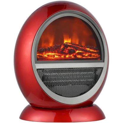 El Fuego Elektrokamin Frankfurt Rot 750/1500 W Regelbar 4 El Fuego Elektrokamin Frankfurt Rot 750/1500 W Regelbar – Bild 2