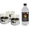 Tenderflame Tischfeuer Set Lilly In Silberfarben -Heizgeräte 965229 1009 TFSET04 01