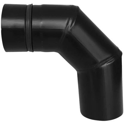 Firefix 90 Grad Bogen Ohne Tür Für Pelletofenrohr Schwarz 80 Mm Durchmesser 4 Firefix 90 Grad Bogen Ohne Tür Für Pelletofenrohr Schwarz 80 Mm Durchmesser – Bild 2