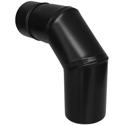 Firefix 90 Grad Bogen Ohne Tür Für Pelletofenrohr Schwarz 80 Mm Durchmesser 3 Firefix 90 Grad Bogen Ohne Tür Für Pelletofenrohr Schwarz 80 Mm Durchmesser