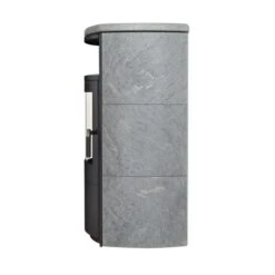 Hark Dauerbrand-Kaminofen Taifun Schwarz Naturstein Grau 8 KW Automatik EEK: A+ -Heizgeräte aifun Naturstein Ansicht 2