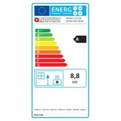 La Nordica Kaminofen Rosella R1 Panna 8,8 KW EEK: A 6 La Nordica Kaminofen Rosella R1 Panna 8,8 KW EEK: A -Heizgeräte ffizienzlabelRossellaR1BII