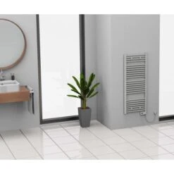Eisl Badheizkörper Mit Digitalem Heizstab 500 X 1200 Mm 500W -Heizgeräte rpermitdigitalemheizstab 4