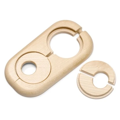 Living By Haro Doppelheizkörperrosette Ahorn 4 Living By Haro Doppelheizkörperrosette Ahorn – Bild 2